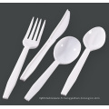 Ensemble de coutellerie en plastique majuscule populaire Fork 3G